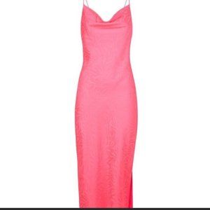 ASOS Hot Pink Slip Dress